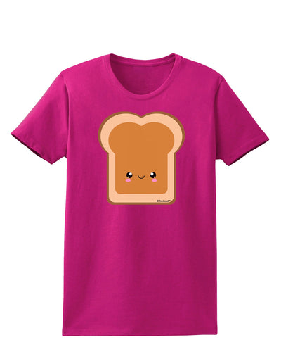 Cute Matching Design - PB and J - Peanut Butter Womens Dark T-Shirt by TooLoud-Womens T-Shirt-TooLoud-Hot-Pink-Small-Davson Sales