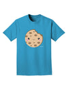 Cute Matching Milk and Cookie Design - Cookie Adult Dark T-Shirt by TooLoud-Mens T-Shirt-TooLoud-Turquoise-Small-Davson Sales