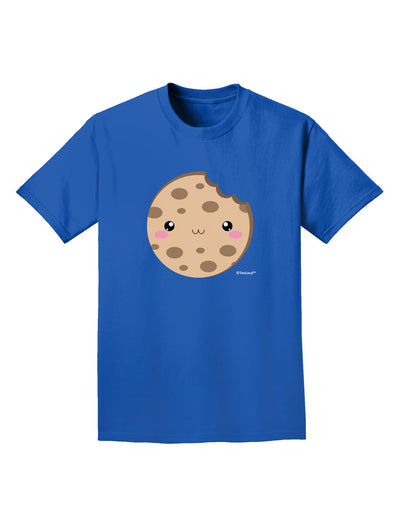 Cute Matching Milk and Cookie Design - Cookie Adult Dark T-Shirt by TooLoud-Mens T-Shirt-TooLoud-Royal-Blue-Small-Davson Sales