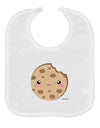 Cute Matching Milk and Cookie Design - Cookie Baby Bib by TooLoud