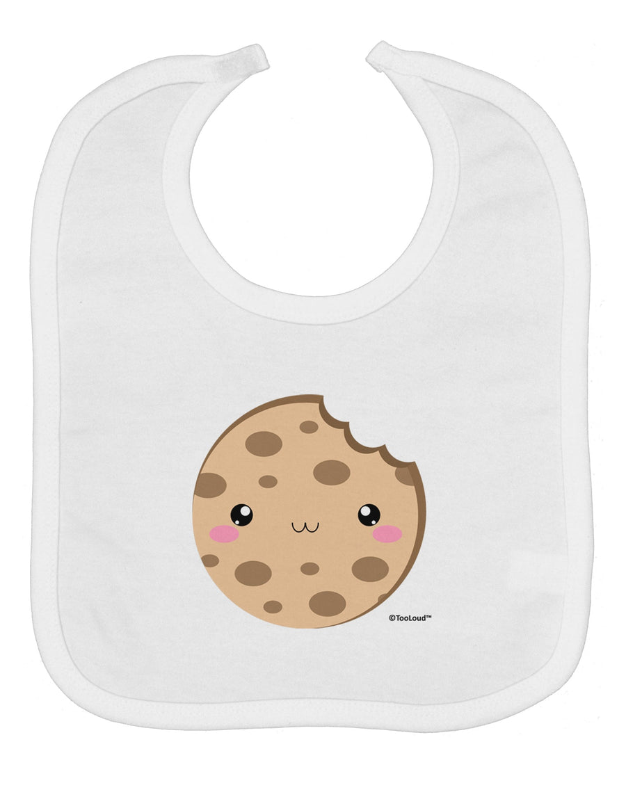 Cute Matching Milk and Cookie Design - Cookie Baby Bib by TooLoud