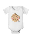 Cute Matching Milk and Cookie Design - Cookie Baby Romper Bodysuit by TooLoud-Baby Romper-TooLoud-White-06-Months-Davson Sales