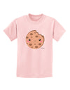 Cute Matching Milk and Cookie Design - Cookie Childrens T-Shirt by TooLoud-Childrens T-Shirt-TooLoud-PalePink-X-Small-Davson Sales