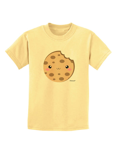 Cute Matching Milk and Cookie Design - Cookie Childrens T-Shirt by TooLoud-Childrens T-Shirt-TooLoud-Daffodil-Yellow-X-Small-Davson Sales