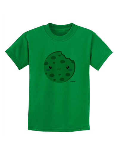 Cute Matching Milk and Cookie Design - Cookie Childrens T-Shirt by TooLoud-Childrens T-Shirt-TooLoud-Kelly-Green-X-Small-Davson Sales