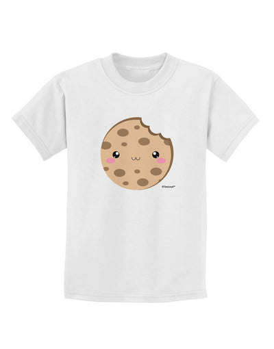 Cute Matching Milk and Cookie Design - Cookie Childrens T-Shirt by TooLoud-Childrens T-Shirt-TooLoud-White-X-Small-Davson Sales