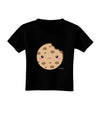 Cute Matching Milk and Cookie Design - Cookie Toddler T-Shirt Dark by TooLoud-Toddler T-Shirt-TooLoud-Black-2T-Davson Sales