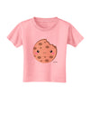 Cute Matching Milk and Cookie Design - Cookie Toddler T-Shirt by TooLoud-Toddler T-Shirt-TooLoud-Candy-Pink-2T-Davson Sales