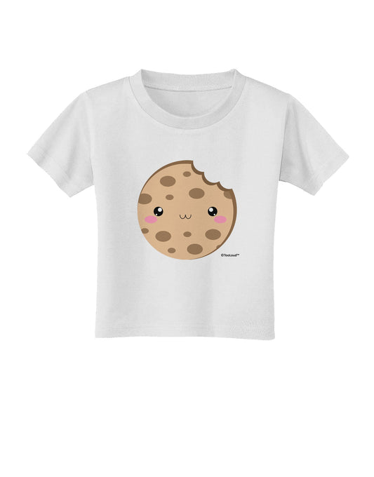 Cute Matching Milk and Cookie Design - Cookie Toddler T-Shirt by TooLoud-Toddler T-Shirt-TooLoud-White-2T-Davson Sales