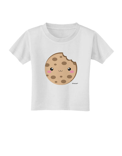 Cute Matching Milk and Cookie Design - Cookie Toddler T-Shirt by TooLoud-Toddler T-Shirt-TooLoud-White-2T-Davson Sales