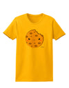 Cute Matching Milk and Cookie Design - Cookie Womens T-Shirt by TooLoud-Womens T-Shirt-TooLoud-Gold-X-Small-Davson Sales