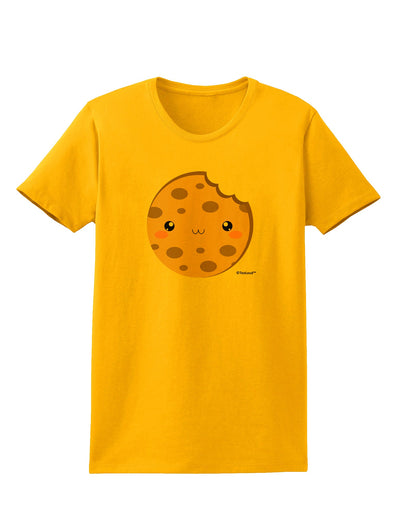 Cute Matching Milk and Cookie Design - Cookie Womens T-Shirt by TooLoud-Womens T-Shirt-TooLoud-Gold-X-Small-Davson Sales