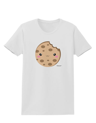 Cute Matching Milk and Cookie Design - Cookie Womens T-Shirt by TooLoud-Womens T-Shirt-TooLoud-White-X-Small-Davson Sales