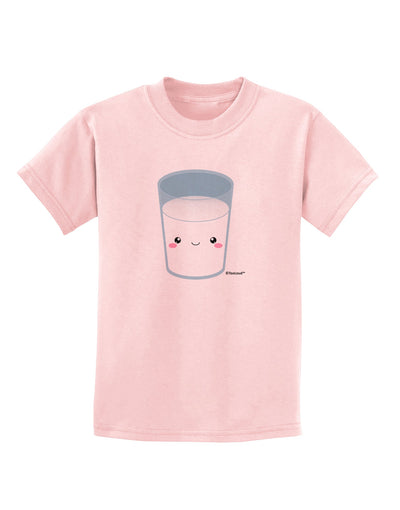 Cute Matching Milk and Cookie Design - Milk Childrens T-Shirt by TooLoud-Childrens T-Shirt-TooLoud-PalePink-X-Small-Davson Sales