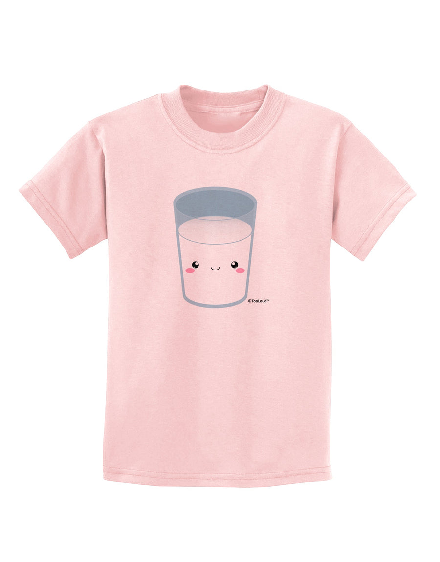 Cute Matching Milk and Cookie Design - Milk Childrens T-Shirt by TooLoud-Childrens T-Shirt-TooLoud-White-X-Small-Davson Sales