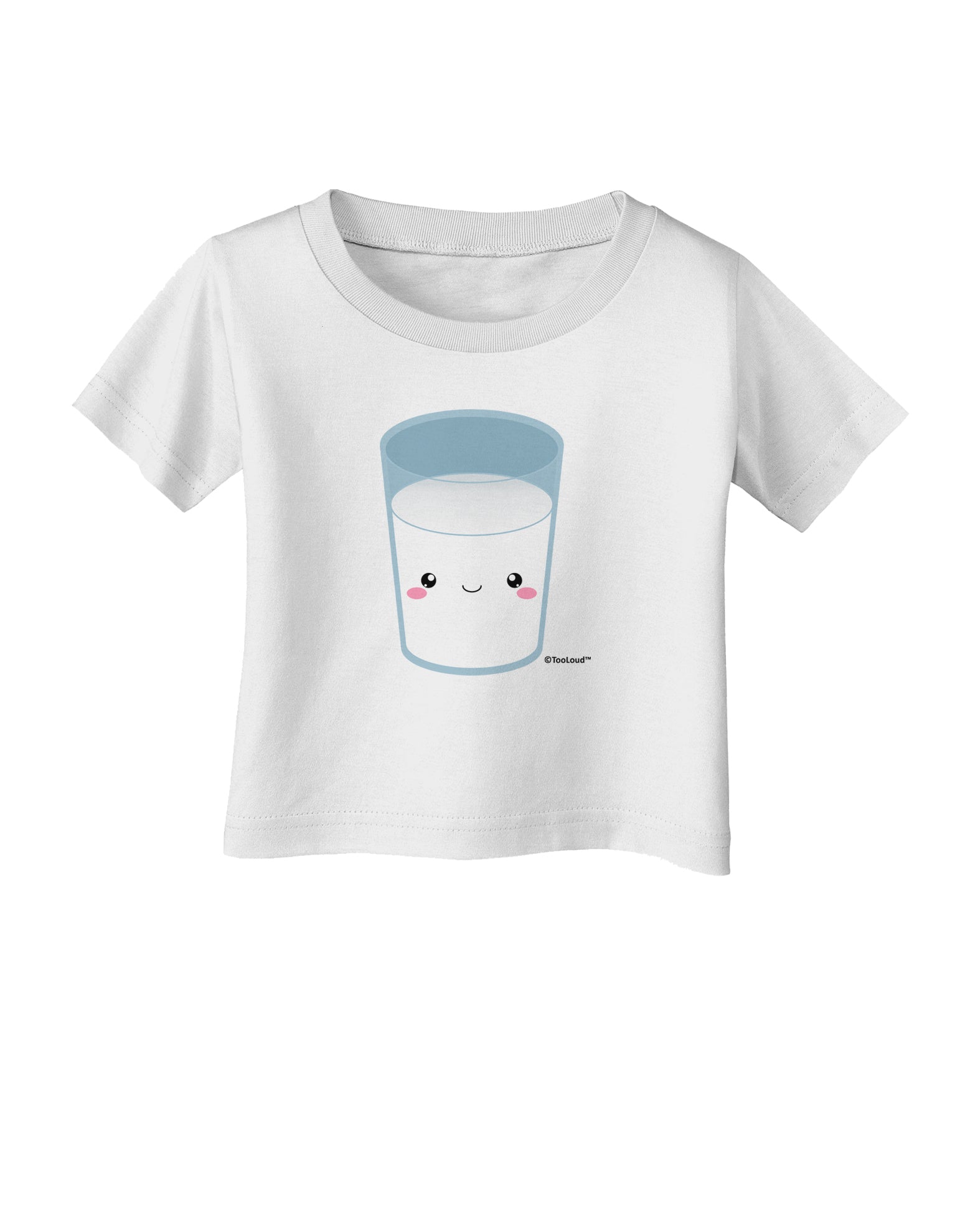 Cute Matching Milk and Cookie Design - Milk Infant T-Shirt by TooLoud-Infant T-Shirt-TooLoud-White-06-Months-Davson Sales