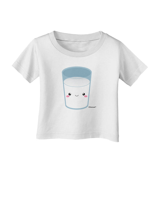 Cute Matching Milk and Cookie Design - Milk Infant T-Shirt by TooLoud-Infant T-Shirt-TooLoud-White-06-Months-Davson Sales