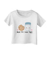 Cute Milk and Cookie - Made for Each Other Infant T-Shirt by TooLoud-Infant T-Shirt-TooLoud-White-06-Months-Davson Sales