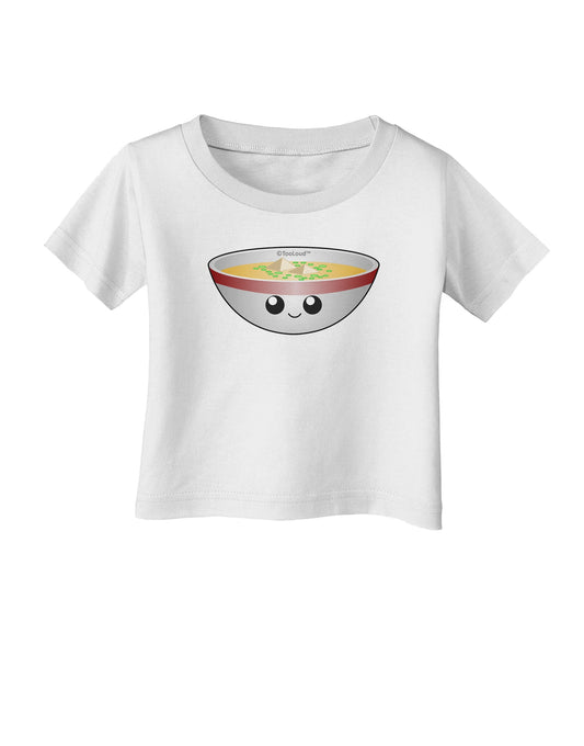 Cute Miso Soup Bowl Infant T-Shirt by TooLoud-Infant T-Shirt-TooLoud-White-06-Months-Davson Sales