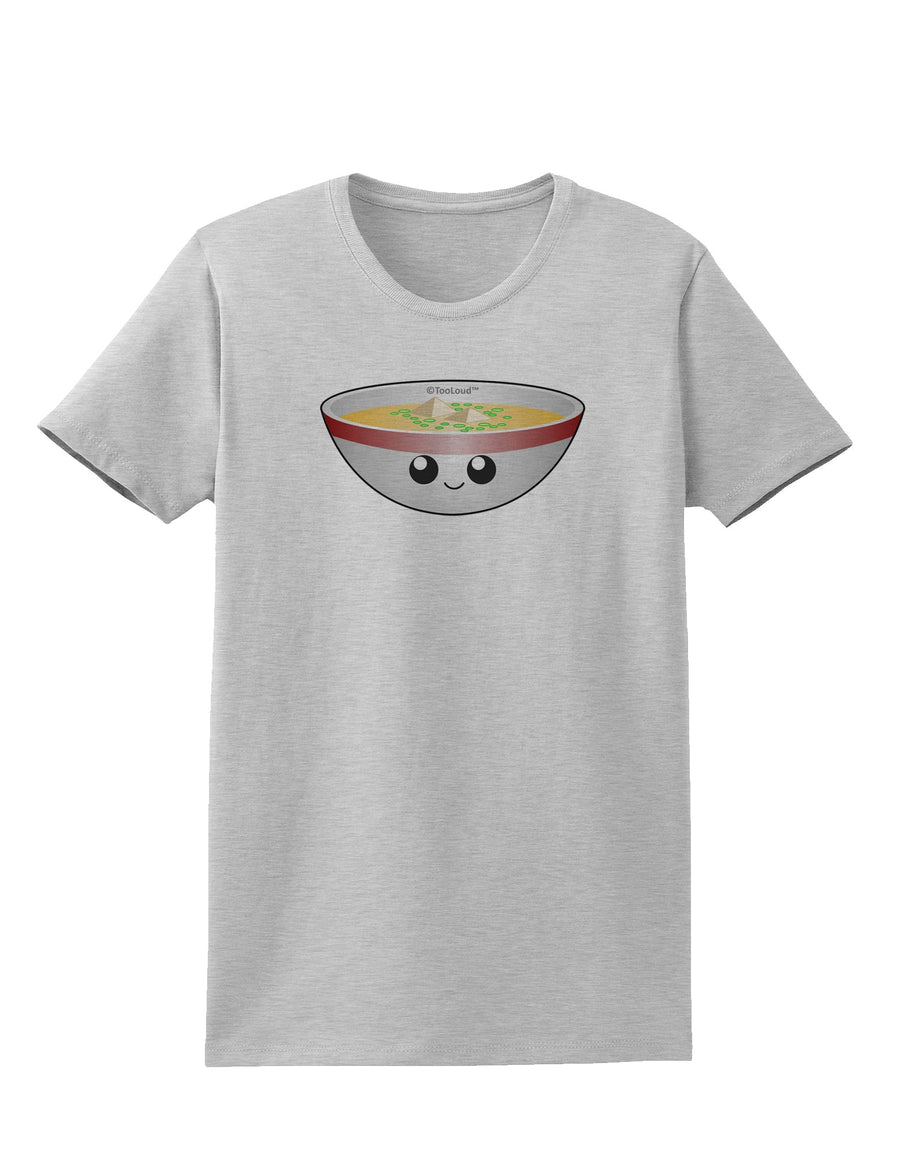 Cute Miso Soup Bowl Womens T-Shirt by TooLoud-Womens T-Shirt-TooLoud-White-X-Small-Davson Sales