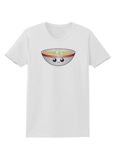 Cute Miso Soup Bowl Womens T-Shirt by TooLoud-Womens T-Shirt-TooLoud-White-X-Small-Davson Sales