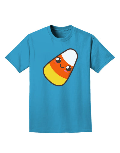 Cute Mother Candy Corn Family Halloween Adult Dark T-Shirt-Mens T-Shirt-TooLoud-Turquoise-Small-Davson Sales