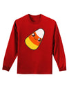 Cute Mother Candy Corn Family Halloween Adult Long Sleeve Dark T-Shirt-TooLoud-Red-Small-Davson Sales