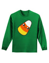 Cute Mother Candy Corn Family Halloween Adult Long Sleeve Dark T-Shirt-TooLoud-Kelly-Green-Small-Davson Sales