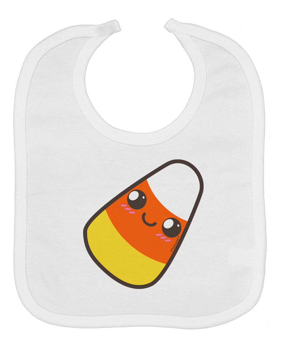 Cute Mother Candy Corn Family Halloween Baby Bib