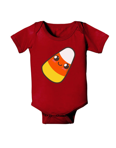 Cute Mother Candy Corn Family Halloween Baby Romper Bodysuit Dark-Baby Romper-TooLoud-Red-06-Months-Davson Sales