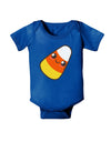 Cute Mother Candy Corn Family Halloween Baby Romper Bodysuit Dark-Baby Romper-TooLoud-Royal-Blue-06-Months-Davson Sales