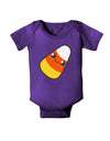 Cute Mother Candy Corn Family Halloween Baby Romper Bodysuit Dark-Baby Romper-TooLoud-Purple-06-Months-Davson Sales