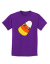 Cute Mother Candy Corn Family Halloween Childrens Dark T-Shirt-Childrens T-Shirt-TooLoud-Purple-X-Small-Davson Sales