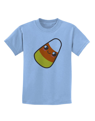 Cute Mother Candy Corn Family Halloween Childrens T-Shirt-Childrens T-Shirt-TooLoud-Light-Blue-X-Small-Davson Sales