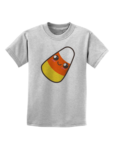 Cute Mother Candy Corn Family Halloween Childrens T-Shirt-Childrens T-Shirt-TooLoud-AshGray-X-Small-Davson Sales