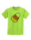 Cute Mother Candy Corn Family Halloween Childrens T-Shirt-Childrens T-Shirt-TooLoud-Lime-Green-X-Small-Davson Sales