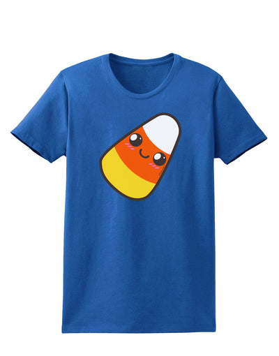 Cute Mother Candy Corn Family Halloween Womens Dark T-Shirt-TooLoud-Royal-Blue-X-Small-Davson Sales