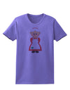 Cute Mrs Santa Claus Christmas Womens T-Shirt-Womens T-Shirt-TooLoud-Violet-X-Small-Davson Sales