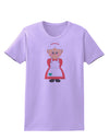 Cute Mrs Santa Claus Christmas Womens T-Shirt-Womens T-Shirt-TooLoud-Lavender-X-Small-Davson Sales