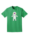 Cute Mummy Halloween Adult Dark T-Shirt-Mens T-Shirt-TooLoud-Kelly-Green-Small-Davson Sales