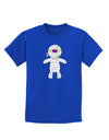 Cute Mummy Halloween Childrens Dark T-Shirt-Childrens T-Shirt-TooLoud-Royal-Blue-X-Small-Davson Sales