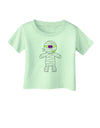 Cute Mummy Halloween Infant T-Shirt-Infant T-Shirt-TooLoud-Light-Green-06-Months-Davson Sales