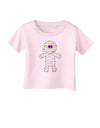 Cute Mummy Halloween Infant T-Shirt-Infant T-Shirt-TooLoud-Light-Pink-06-Months-Davson Sales