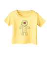 Cute Mummy Halloween Infant T-Shirt-Infant T-Shirt-TooLoud-Daffodil-Yellow-06-Months-Davson Sales