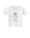 Cute Mummy Halloween Toddler T-Shirt-Toddler T-Shirt-TooLoud-White-2T-Davson Sales