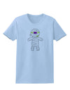 Cute Mummy Halloween Womens T-Shirt-Womens T-Shirt-TooLoud-Light-Blue-X-Small-Davson Sales