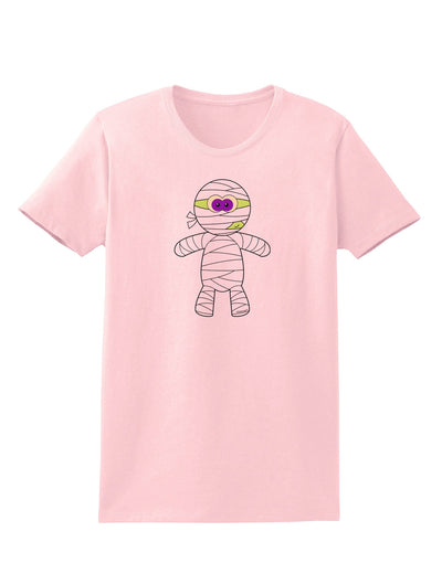 Cute Mummy Halloween Womens T-Shirt-Womens T-Shirt-TooLoud-PalePink-X-Small-Davson Sales