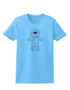 Cute Mummy Halloween Womens T-Shirt-Womens T-Shirt-TooLoud-Aquatic-Blue-X-Small-Davson Sales