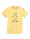 Cute Mummy Happy Halloween Childrens T-Shirt-Childrens T-Shirt-TooLoud-Daffodil-Yellow-X-Small-Davson Sales