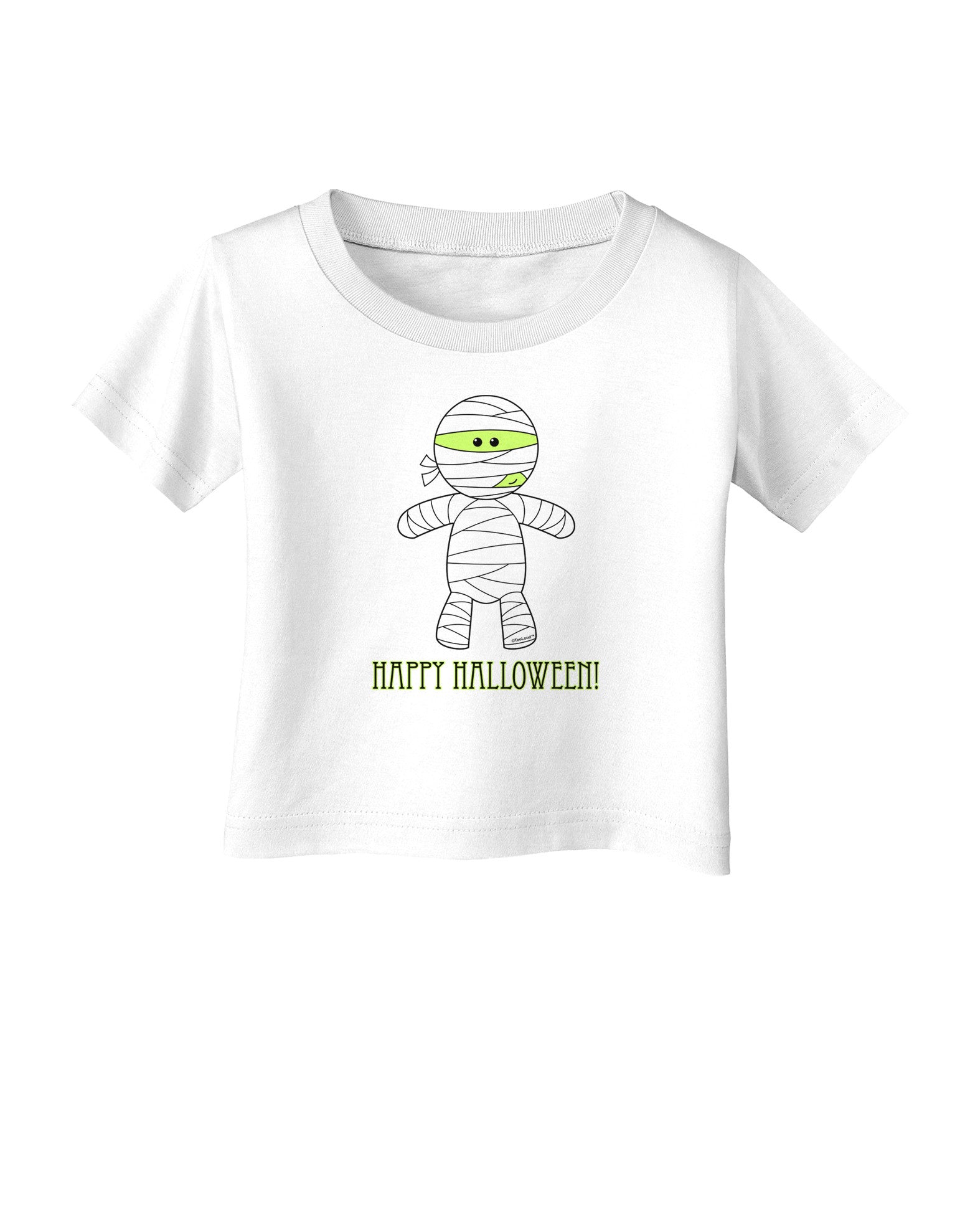 Cute Mummy Happy Halloween Infant T-Shirt-Infant T-Shirt-TooLoud-White-06-Months-Davson Sales